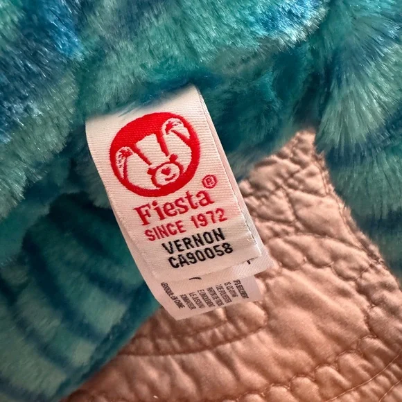 *Blue Plush Tiger Toy - Picture 4 of 6